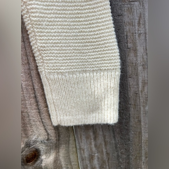 Madewell: Cream Sweater: Size XS - Picture 7 of 9